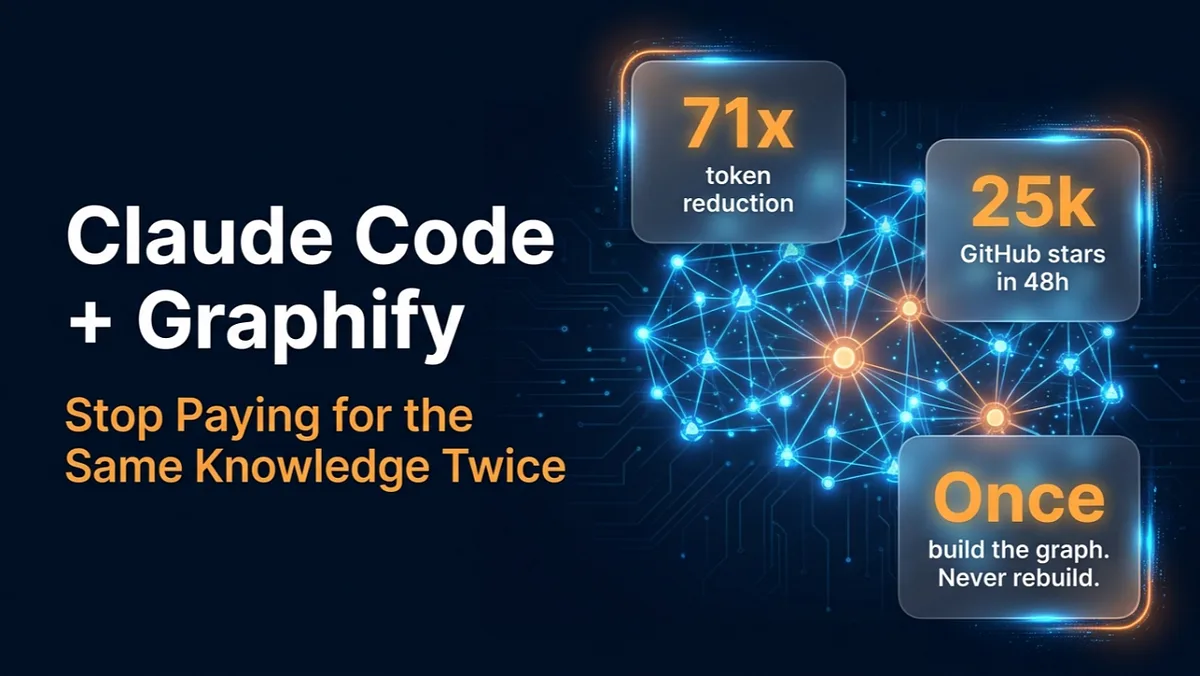 Graphify: de knowledge graph die de 'token tax' van je codebase afschaft